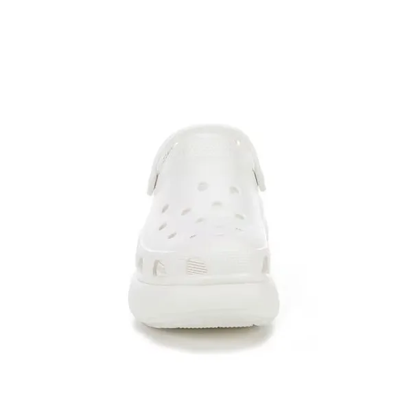 Crocs Classic Crush Clog White Platform Sandals Unisex Shoe Size‎ M8/W10 New