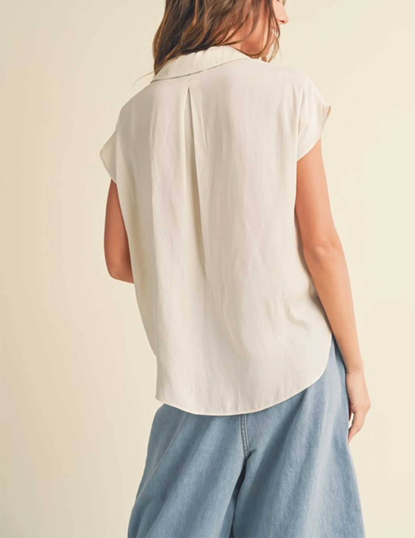 Delilah Silken Button Blouse