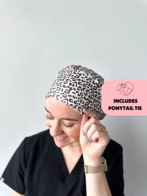 DuoStyle Scrub Hat - Everyday Leopard