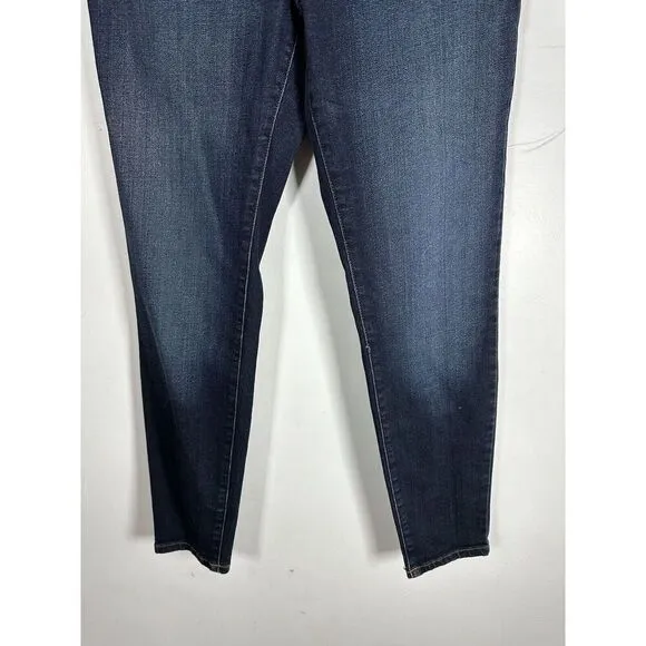 Everlane The High-Rise Skinny Jean Ankle 26 Medium Blue Wash