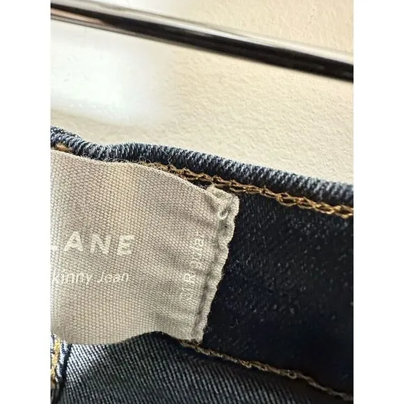 Everlane The High-Rise Skinny Jean Ankle 26 Medium Blue Wash