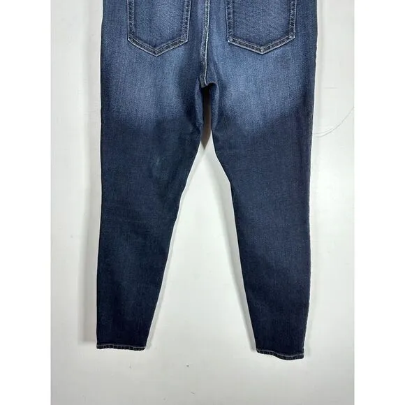 Everlane The High-Rise Skinny Jean Ankle 26 Medium Blue Wash