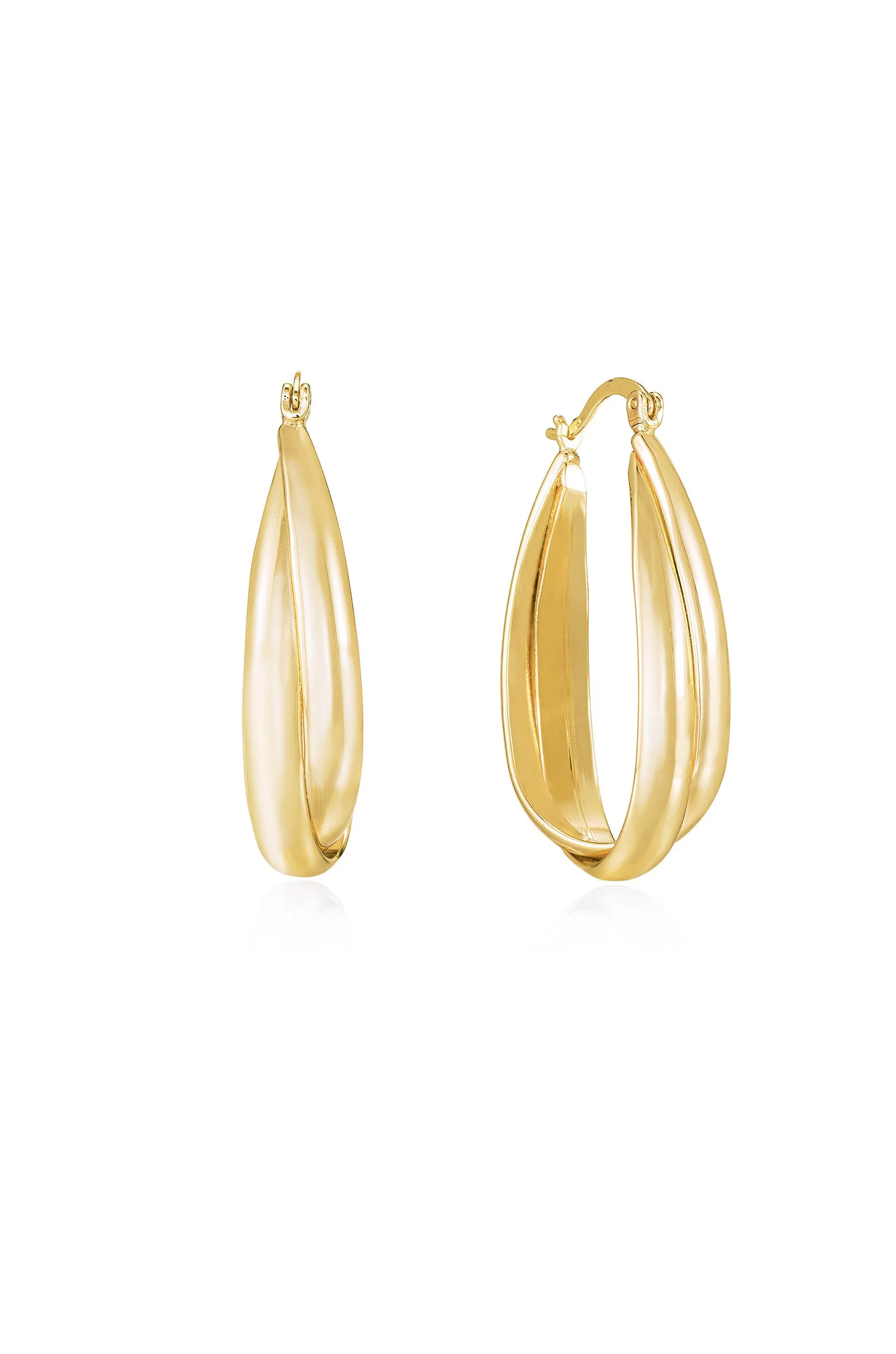 Everyday Oval Hoop Earrings