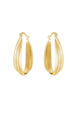 Everyday Oval Hoop Earrings