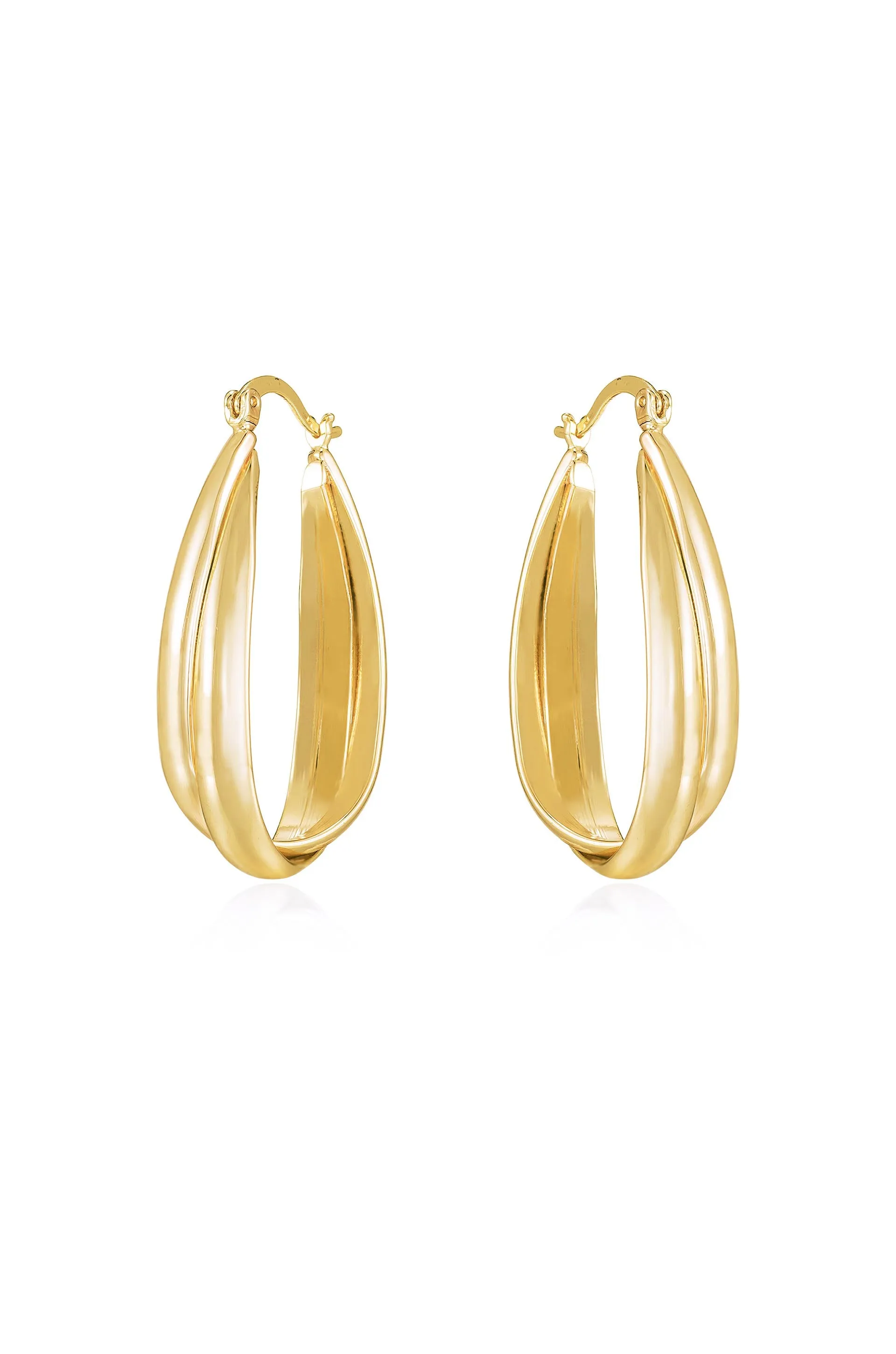 Everyday Oval Hoop Earrings