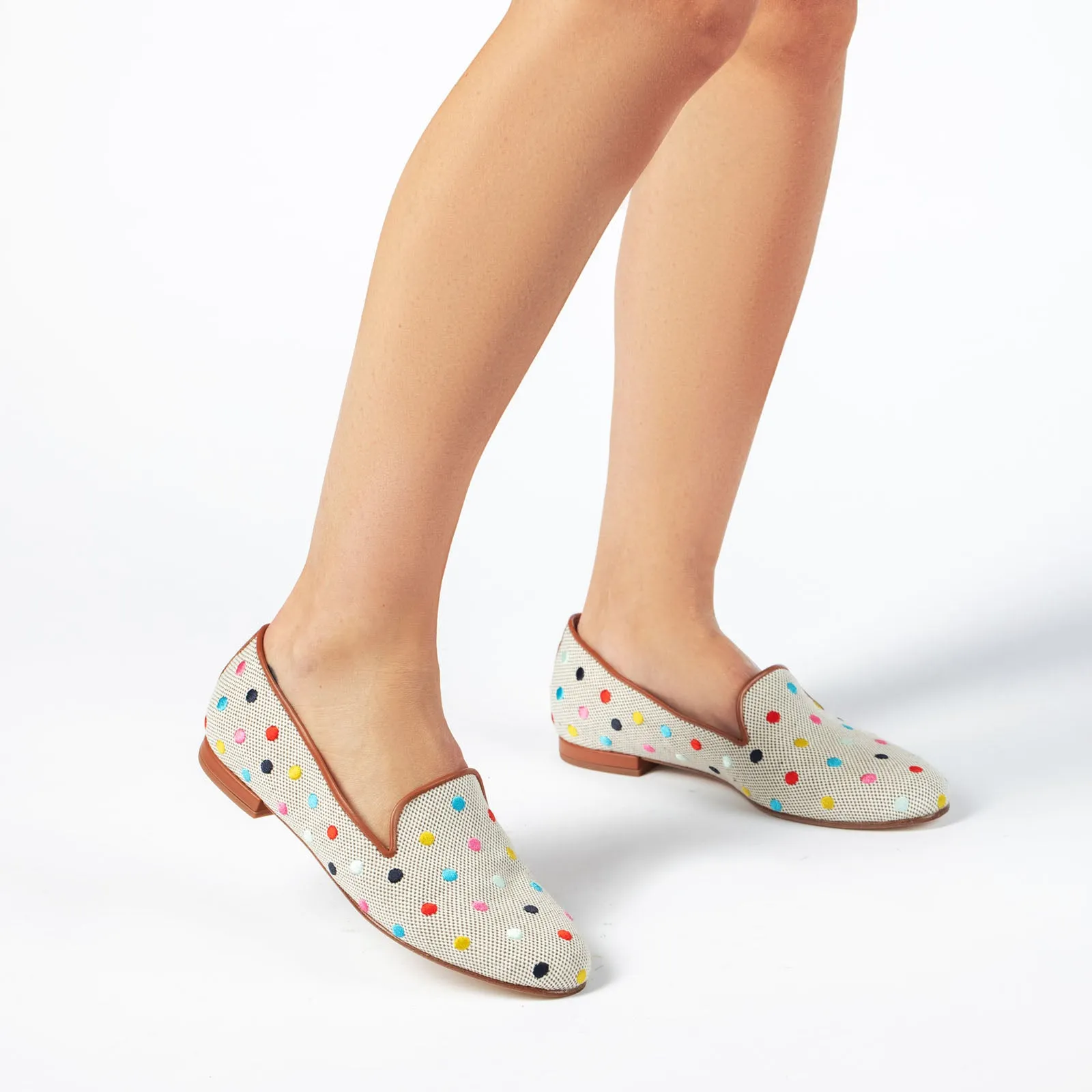 Gatsby Polka Dot Flat