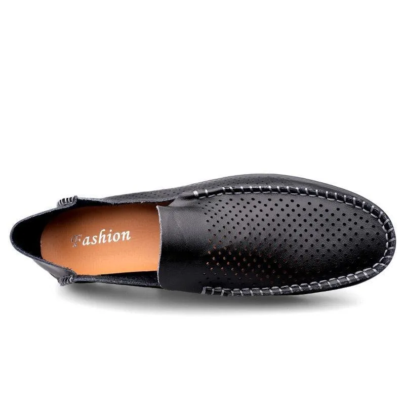 Gennaro - Breathable Leather Loafers