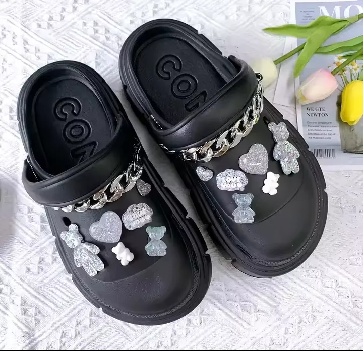 GlowLift™ Platform Charm Clogs