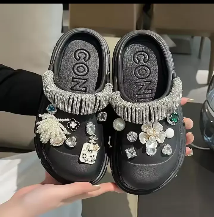 GlowLift™ Platform Charm Clogs