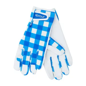 Goatskin Gloves - Cobalt Check