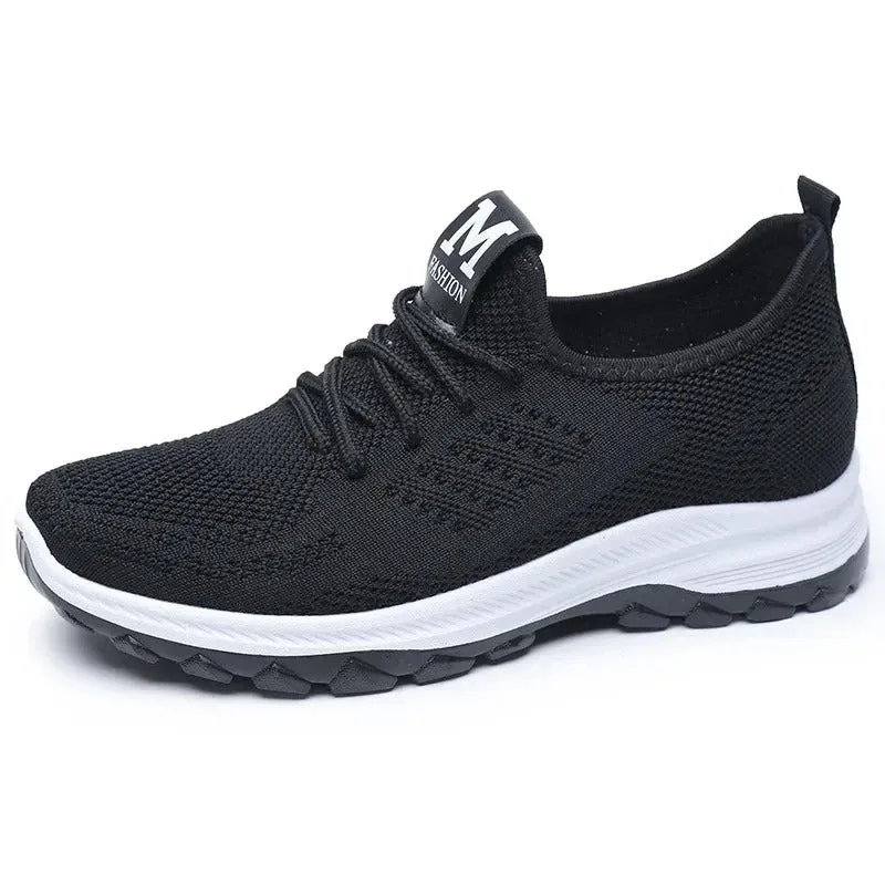 GS Sport Knit | Ademende geweven sneakers met ergonomische zool voor dames