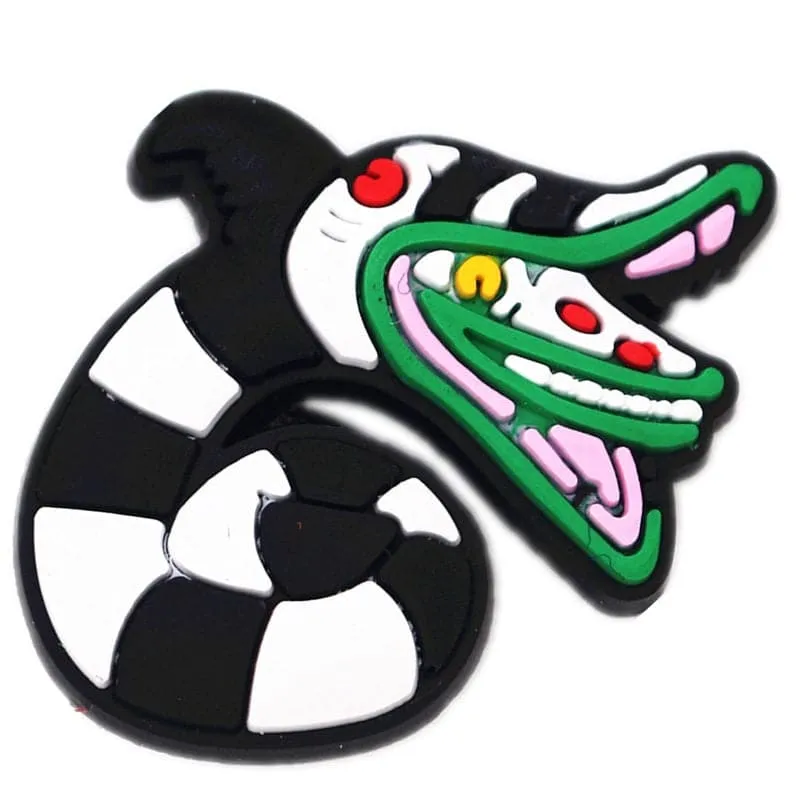 Halloween Horror Movie Style Shoe Charms PVC Grim Reaper Chainsaw Wizard Murderer Designer Croc Clogs Accessories Decorations