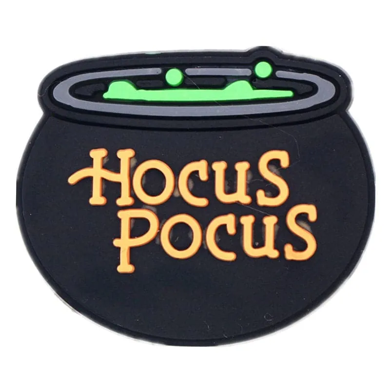 Halloween Horror Movie Style Shoe Charms PVC Grim Reaper Chainsaw Wizard Murderer Designer Croc Clogs Accessories Decorations