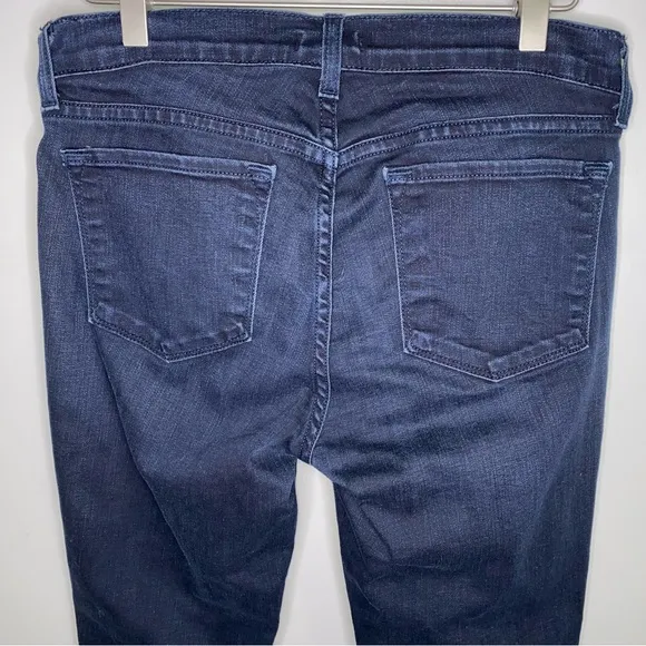 J Brand Skinny leg dark blue rinse denim jeans 811 Tudor size 29 8 LIKE NEW
