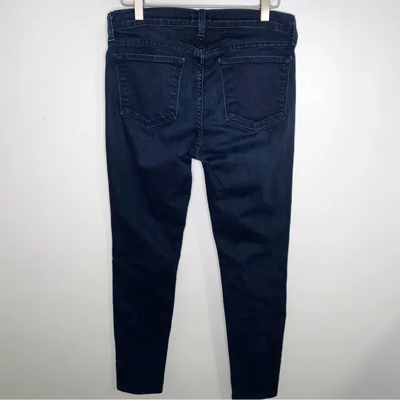 J Brand Skinny leg dark blue rinse denim jeans 811 Tudor size 29 8 LIKE NEW