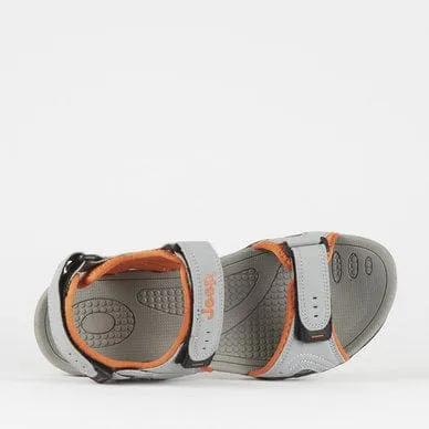 Jeep Hurricane Adventure Sandals Grey