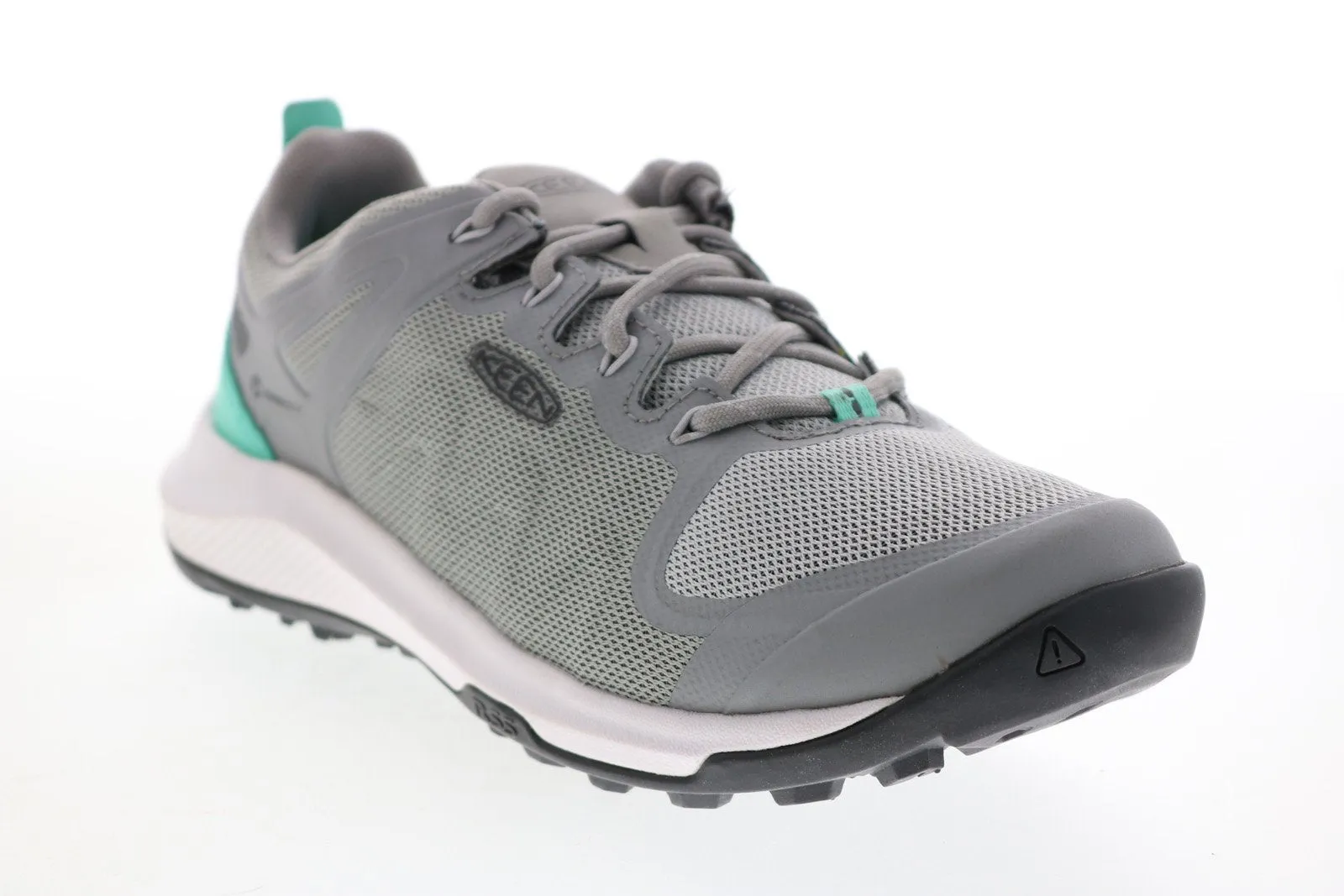 Keen Explore Mid 1022308 Womens Gray Mesh Lace Up Hiking Boots Shoes