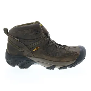Keen Targhee II Waterproof Mid Wide 1018118 Mens Brown Wide Leather Hiking Boots