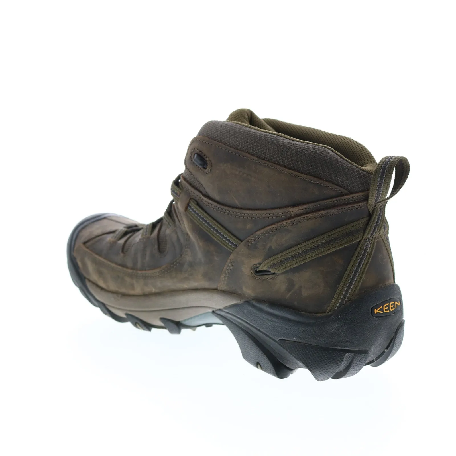 Keen Targhee II Waterproof Mid Wide 1018118 Mens Brown Wide Leather Hiking Boots