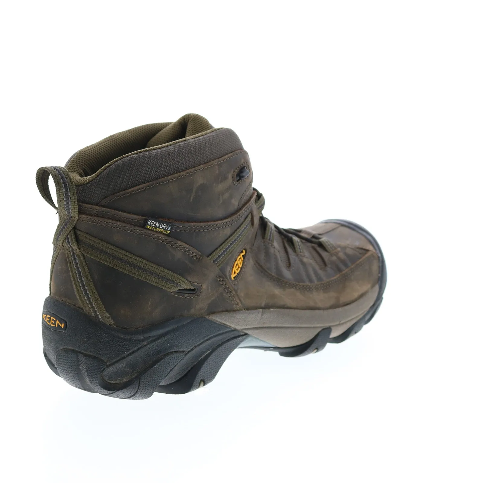 Keen Targhee II Waterproof Mid Wide 1018118 Mens Brown Wide Leather Hiking Boots