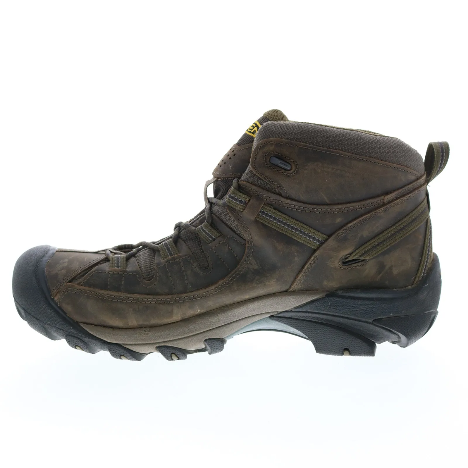 Keen Targhee II Waterproof Mid Wide 1018118 Mens Brown Wide Leather Hiking Boots