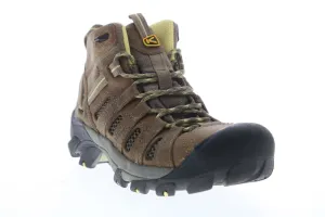 Keen Voyageur 1010138 Womens Brown Mesh Lace Up Hiking Boots