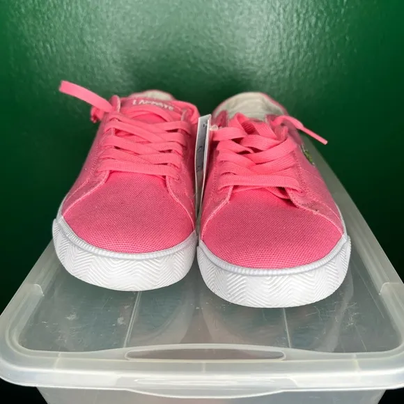 Lacoste sport pink sneakers
