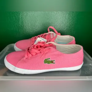 Lacoste sport pink sneakers
