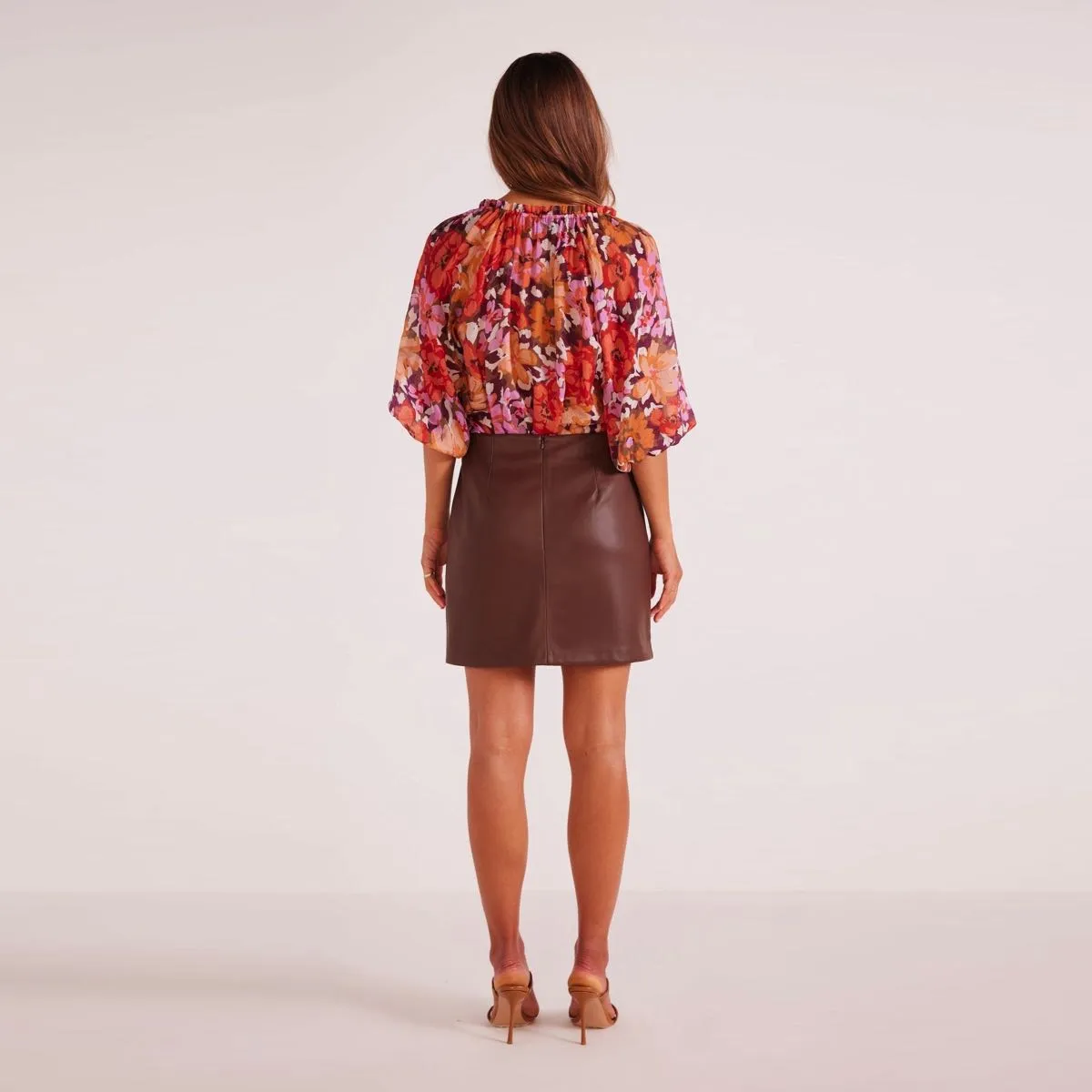 Lani PU Mini Skirt