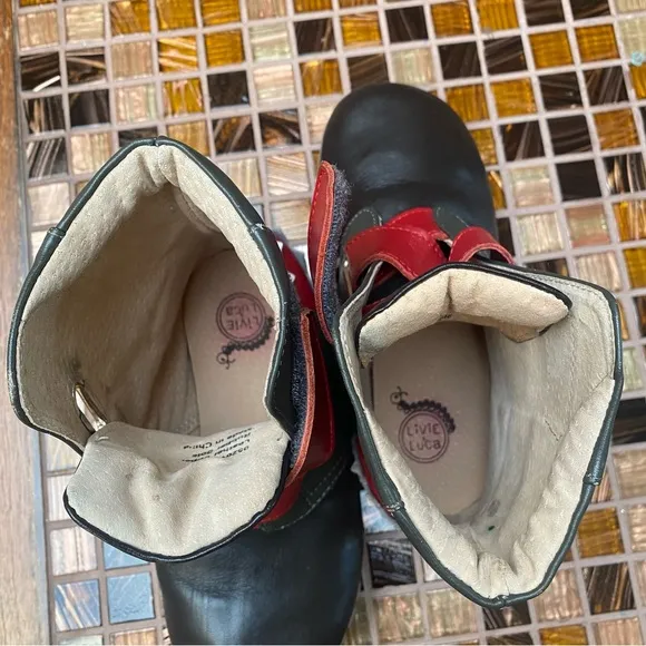 Livie &amp; Luca Hungry Monster Boys Boots
