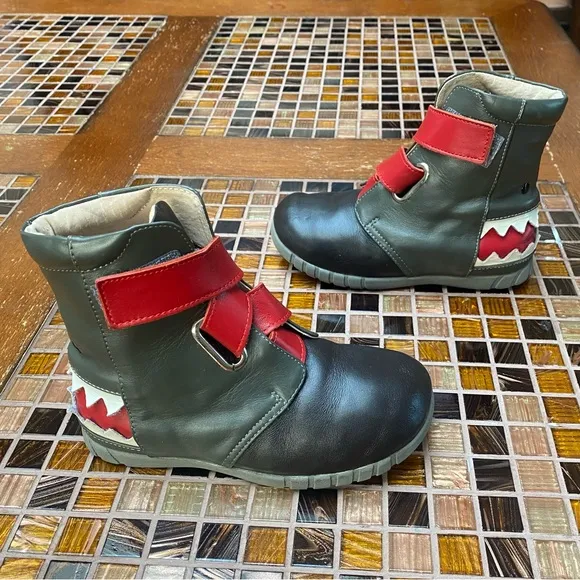 Livie &amp; Luca Hungry Monster Boys Boots