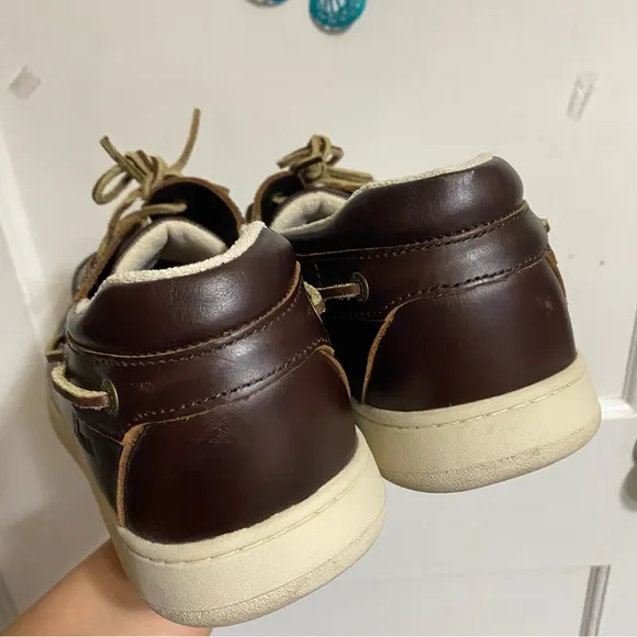 “L.L. BEAN” BROWN BOAT/DECK SHOES 13