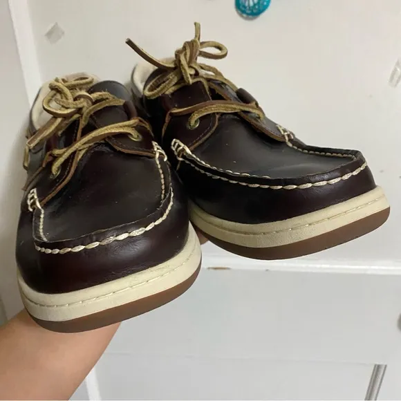 “L.L. BEAN” BROWN BOAT/DECK SHOES 13
