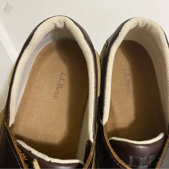 “L.L. BEAN” BROWN BOAT/DECK SHOES 13