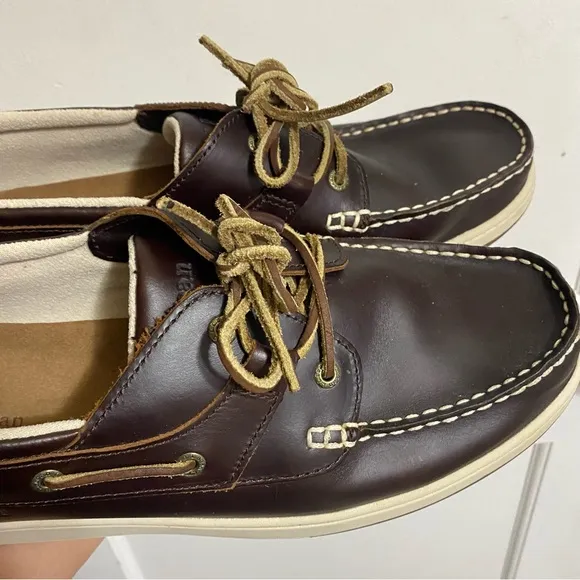“L.L. BEAN” BROWN BOAT/DECK SHOES 13