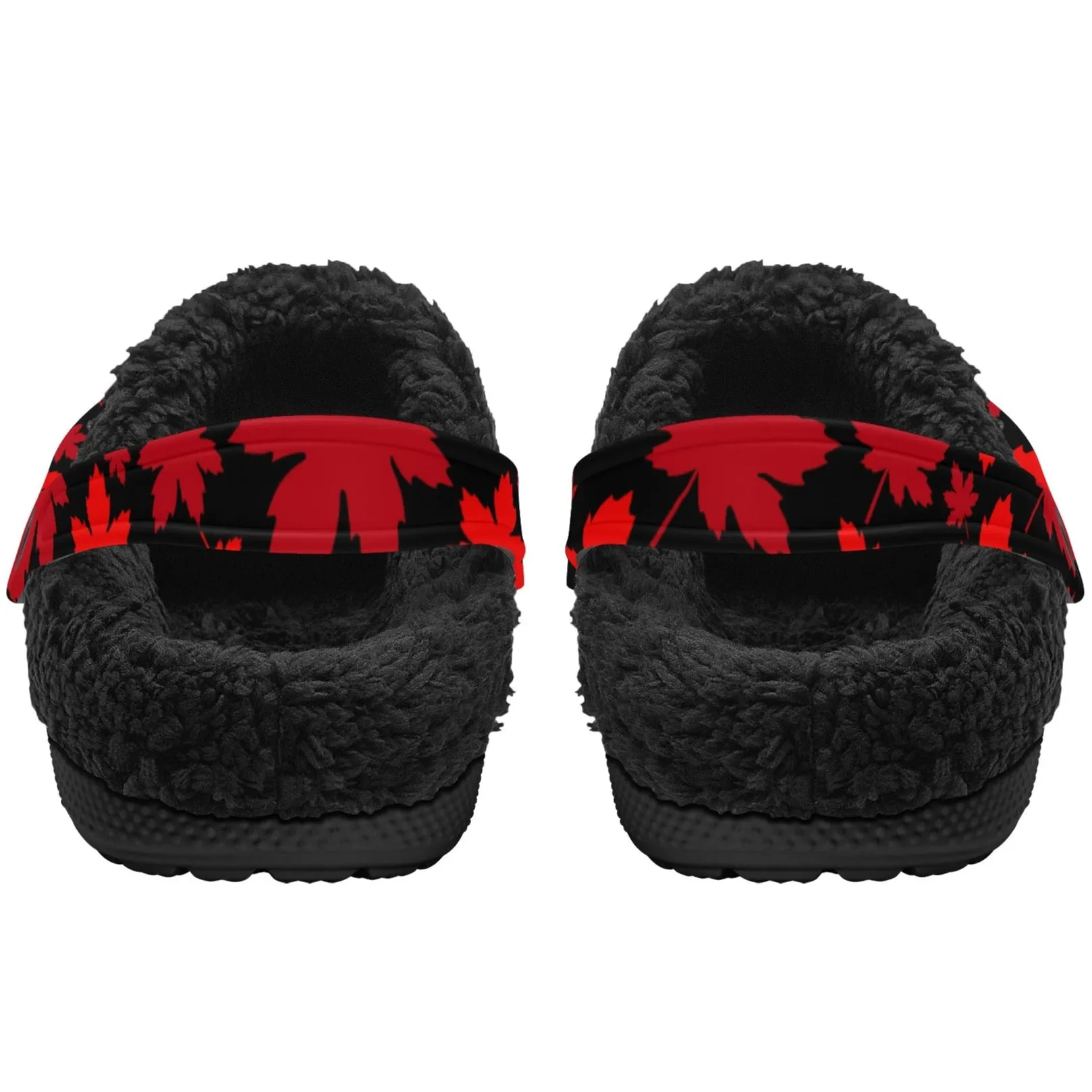 Maple Leaves | Fleece-Lined Clog Slippers | Cozy, Versatile & Built for Everyday Comfort