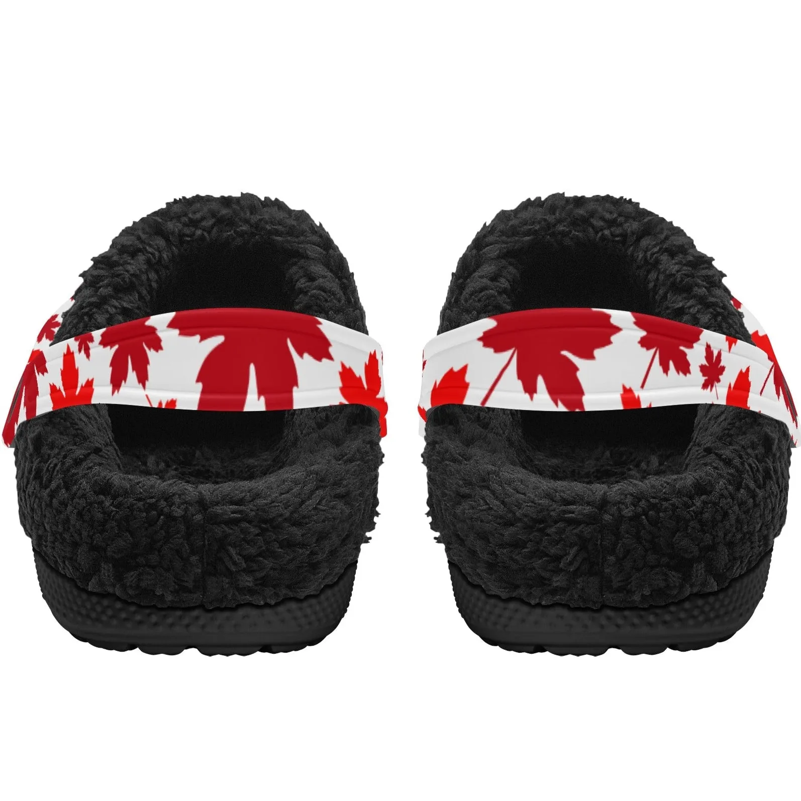 Maple Leaves | Fleece-Lined Clog Slippers | Cozy, Versatile & Built for Everyday Comfort
