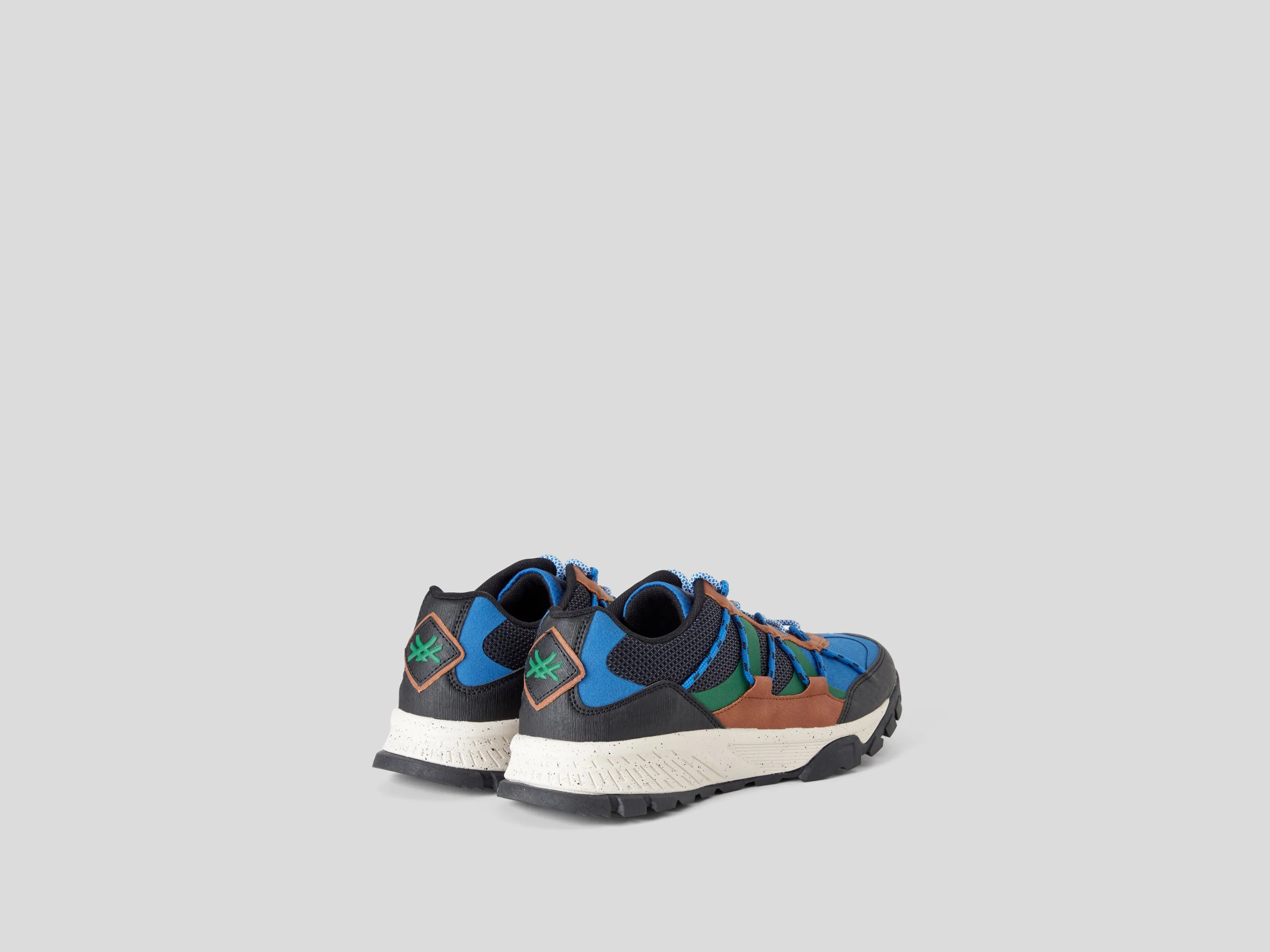 Men Colorblock Lace-Up Shoes