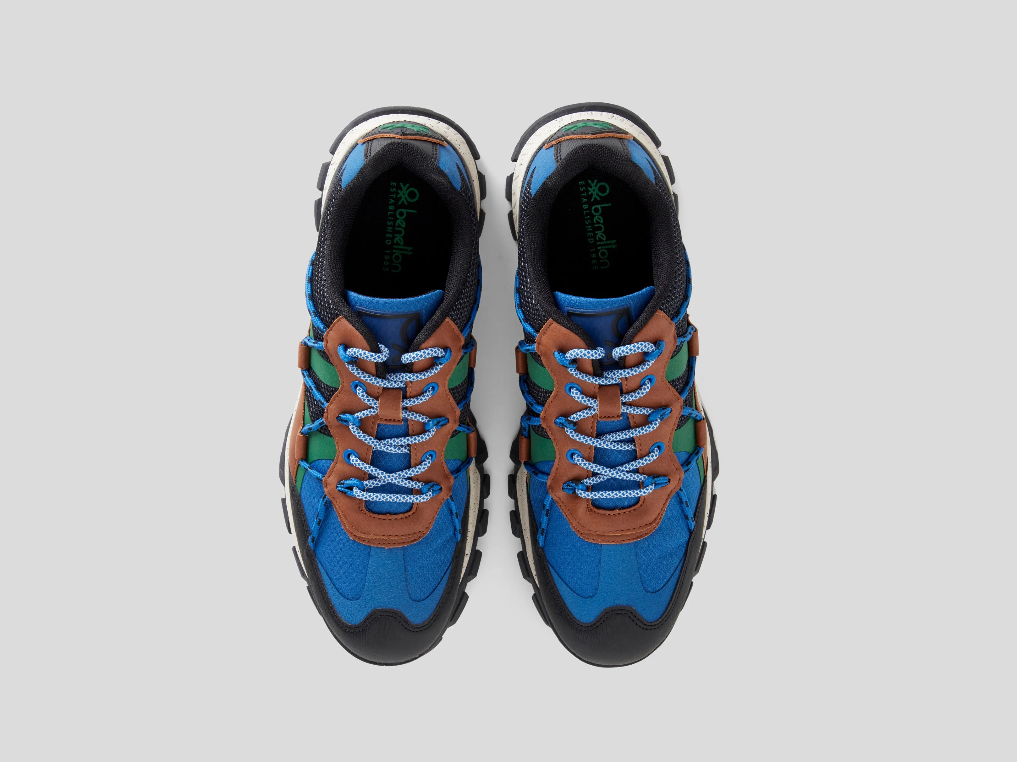 Men Colorblock Lace-Up Shoes