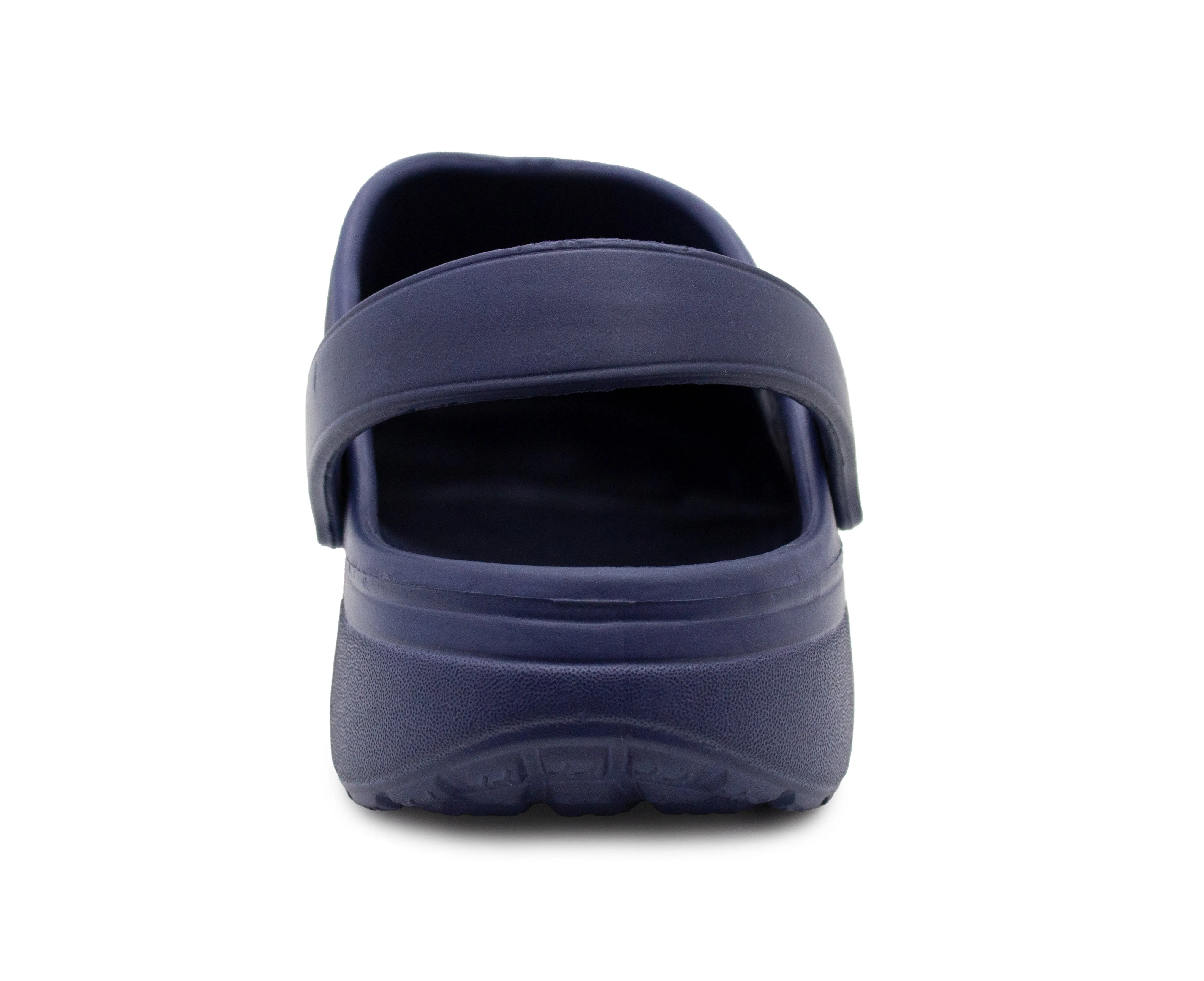 Mens Clogs Navy Lightweight EVA Garden Breathable Slip On Beach Hospital Nurse Kitchen Water Shoes Mules House Shoes Sandals