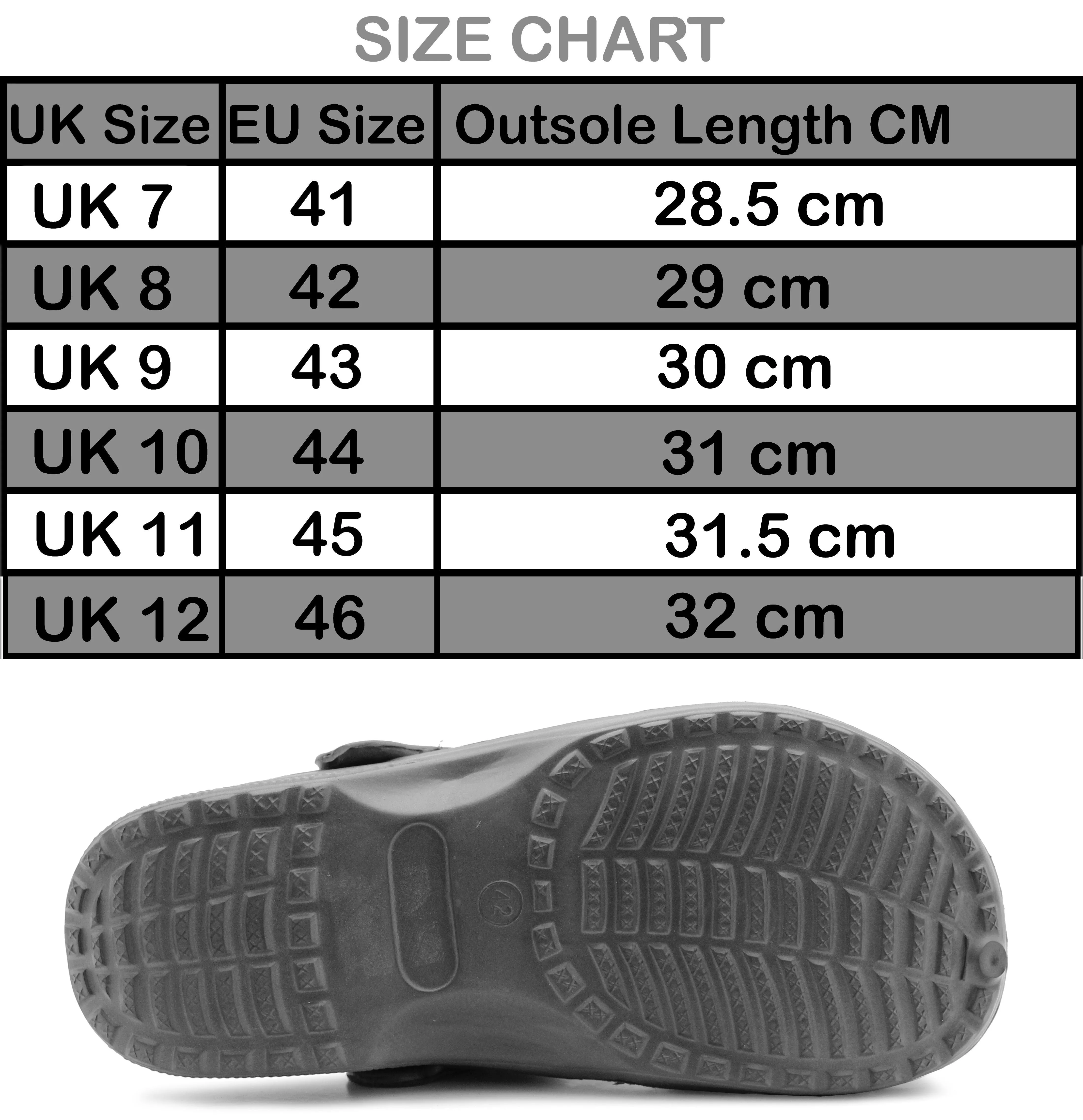 Mens Clogs Silver Lightweight EVA Garden Breathable Slip On Beach Hospital Nurse Kitchen Water Shoes Mules House Shoes Sandals