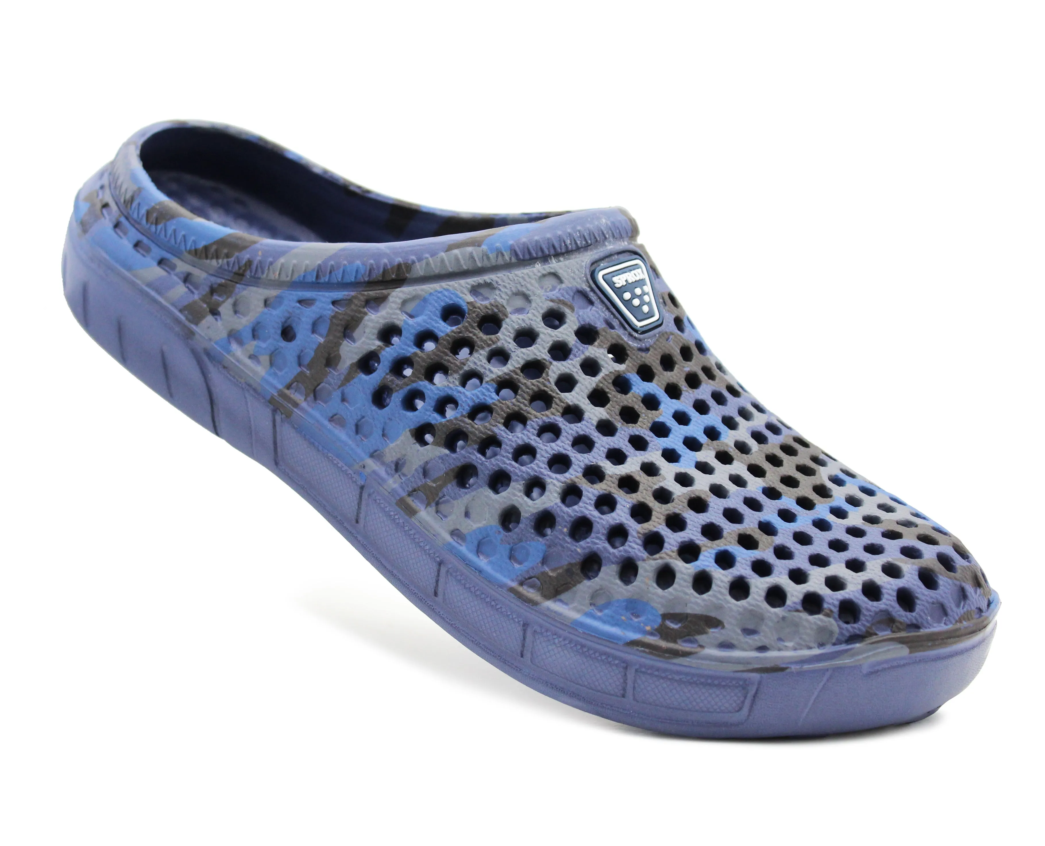 Mens Lightweight Breathable Clogs Slip On EVA Summer Beach Garden Slipper Backless Mule Nurse Hospital Pool Shower Sandals