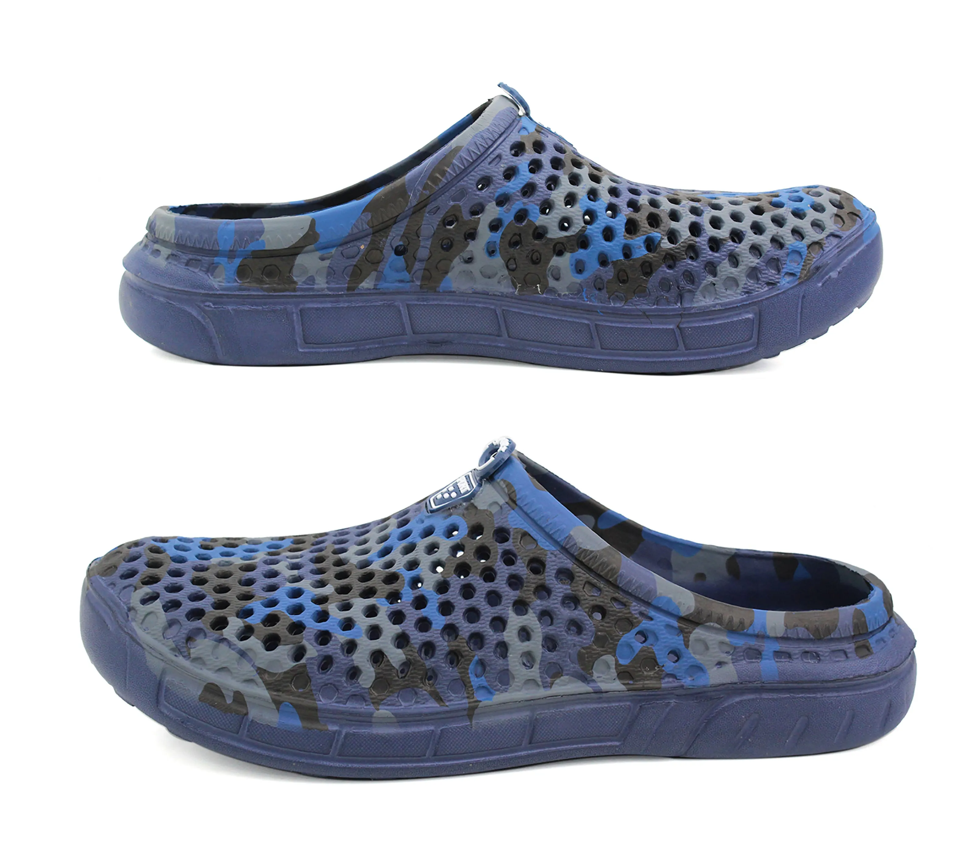 Mens Lightweight Breathable Clogs Slip On EVA Summer Beach Garden Slipper Backless Mule Nurse Hospital Pool Shower Sandals