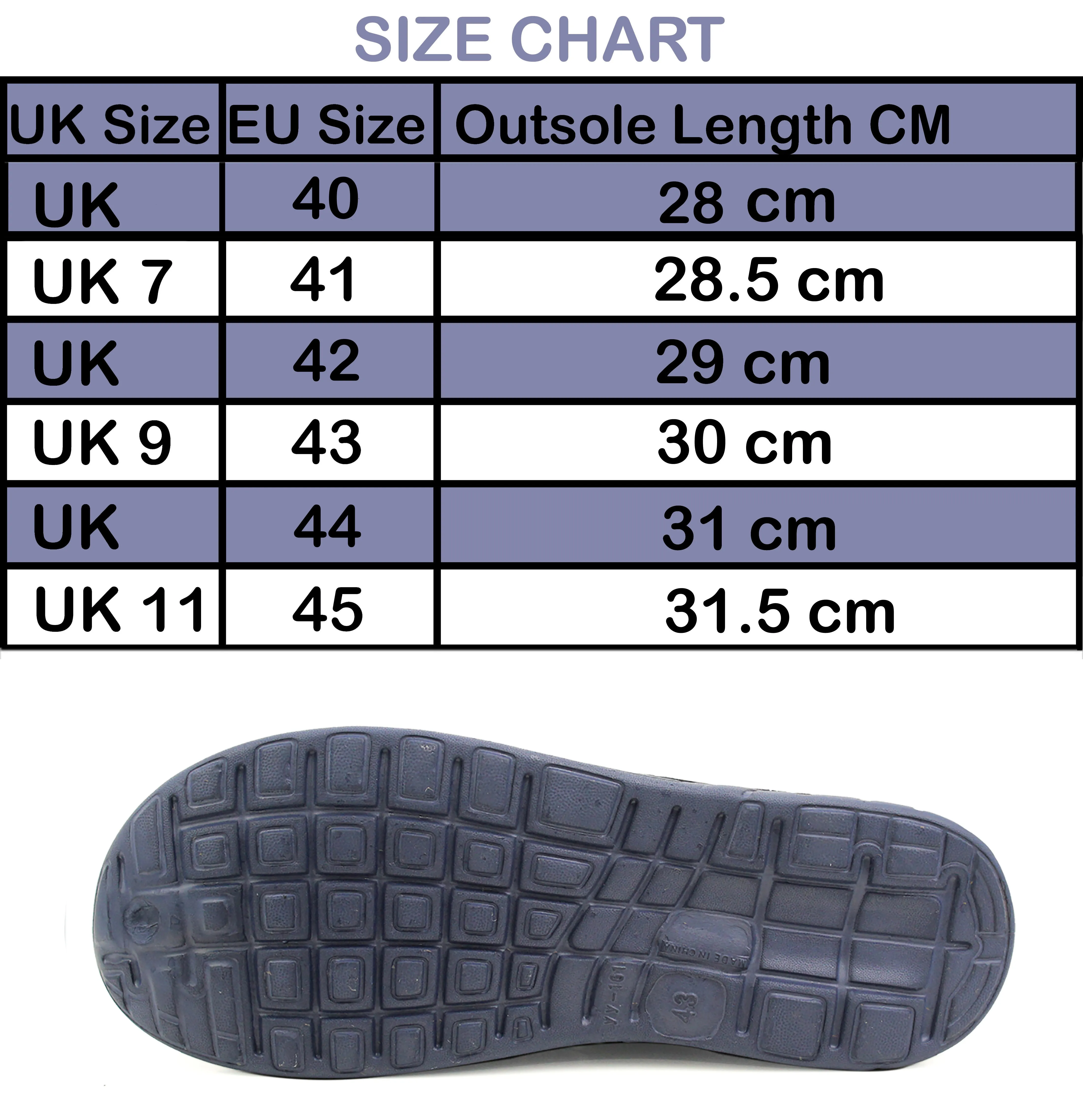 Mens Lightweight Breathable Clogs Slip On EVA Summer Beach Garden Slipper Backless Mule Nurse Hospital Pool Shower Sandals