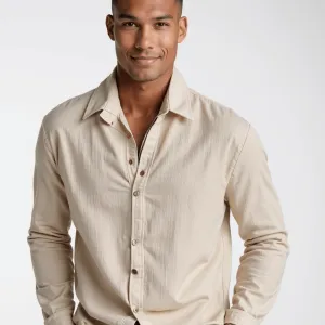 Men’s Linen Shirt – Long Sleeve – Smart Casual Essential