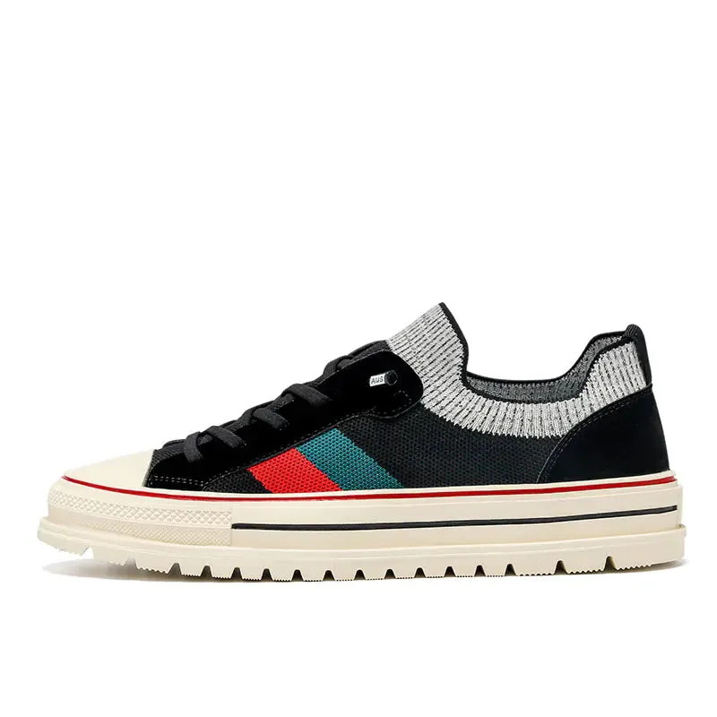 Men's Summer Breathable Canvas Lace-Up Loafers