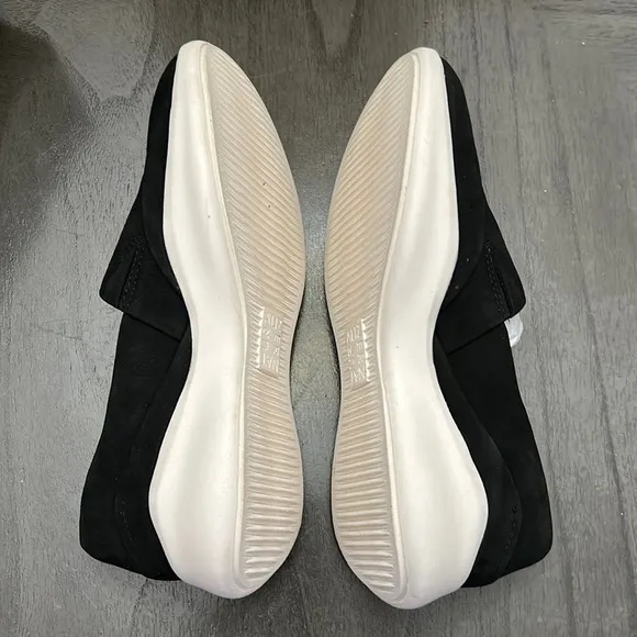 Naturalizer Slip-On Leather Sneakers - Ease NBCK (WIDE)