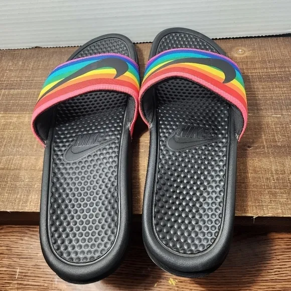 NIKE - Benassi JDI Rainbow Slide Sandals