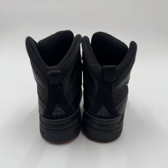 Nike Woodside 2 High Big Kids' Boots Black Nike Boots Sz 8c
