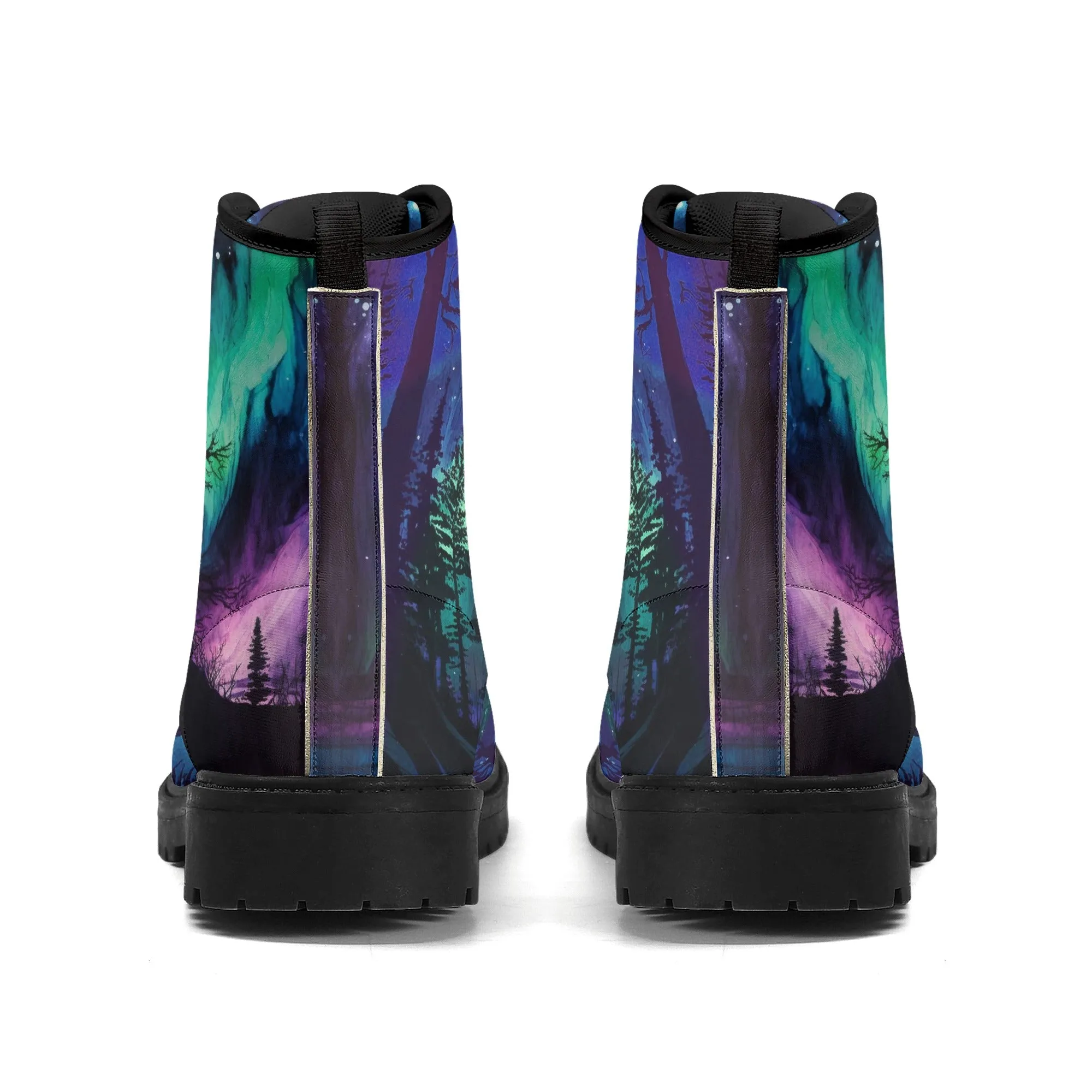 Northern Lights Mens Black Vegan Boots